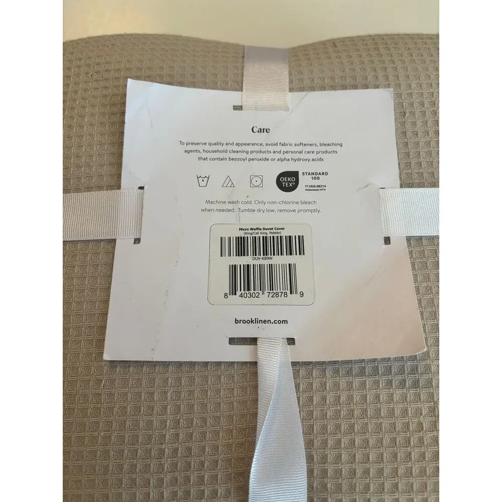Brooklinen micro waffle